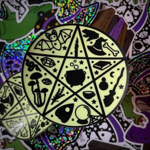 Asst. Witchy/Spooky Stickers