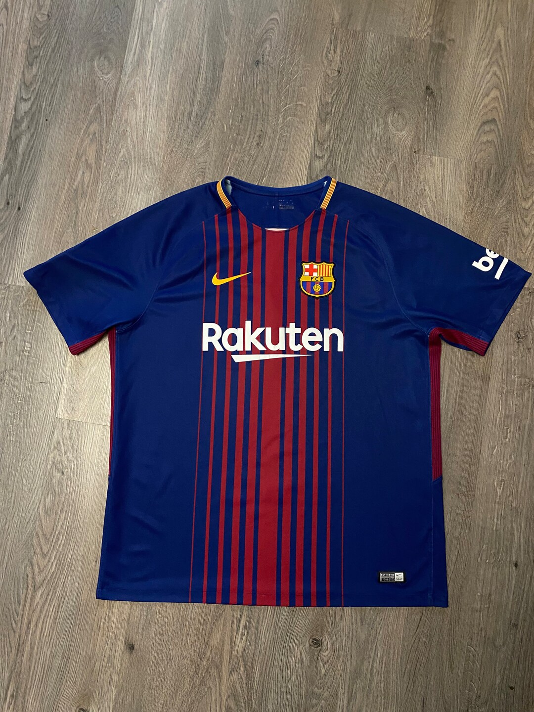 Nike Barcelona 2017 2018 Football Soccer Jersey - Etsy