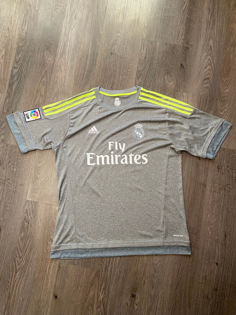 Adidas Real Madrid 2015 2016 Away James 10 Football Soccer Jersey Etsy