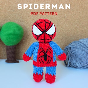 Superhelden Amigurumi Häkelanleitung (PDF Pattern)