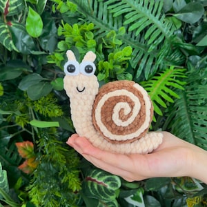 Crochet Snail Pattern, Snail plush pattern, Amigurumi Crochet, crochet amigurumi, PDF crochet pattern