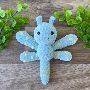 Crochet dragonfly pattern, Daisy Dragonfly crochet, Amigurumi plush pattern, Beginner Amigurumi pattern, Crochet kids pattern