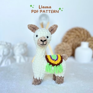 llama crochet pattern, llama crochet amigurumi, llama amigurumi, plush pattern, amigurumi crochet, PDF crochet pattern