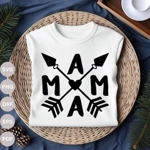 Mama SVG, Mother&#39;s Day SVG, Mom Svg files for Cricut and Silhouette, Mom quotes Svg