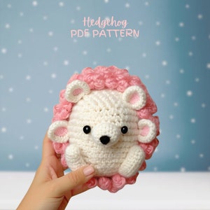 Hedgehog crochet pattern, crochet pattern amigurumi, hedgehog pattern, Plushie pattern, PDF crochet pattern, hedgehog plushie