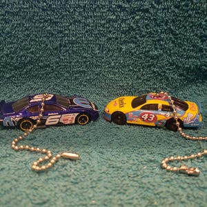 Hot Wheels Nascar Handmade Light Pull and Fan Pull Set - Nascar Decor