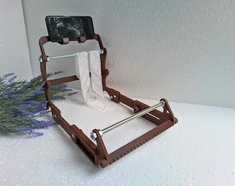 Adjustable Bead Loom: Eco-Friendly Weaving Tool for Bracelets & Necklaces