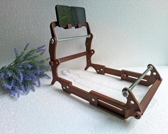 Adjustable Bead Loom: Eco-Friendly Weaving Tool for Bracelets & Necklaces