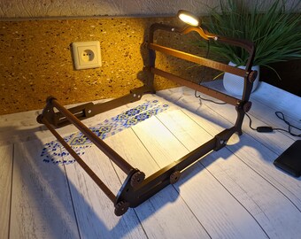 Large Bead Loom with 2mm Slots, USB Light Option, Modular Beading Loom, Professional Bead Weaving Tool