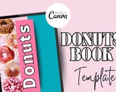 Digital Dessert  Recipe Ebook Template | Digital Dessert Cookbook | Editable Pastry Recipe Book for Bakers | Customizable Digital Ebook