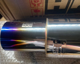 HKS JASMA ステンレス製自動車用マフラー、2インチイン、3.5インチ 