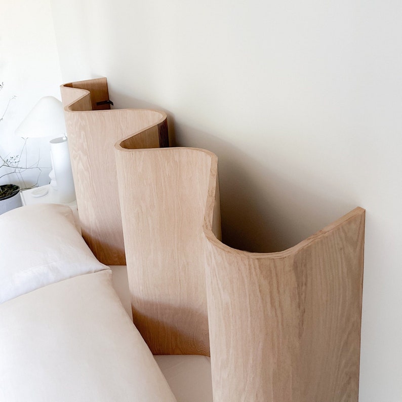 Waves Headboard- Queen - Etsy