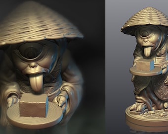 Yokai 3d Tofu Kozo digital file