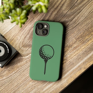 Iphone Case Matte Finish - Golf(Tee It Up)