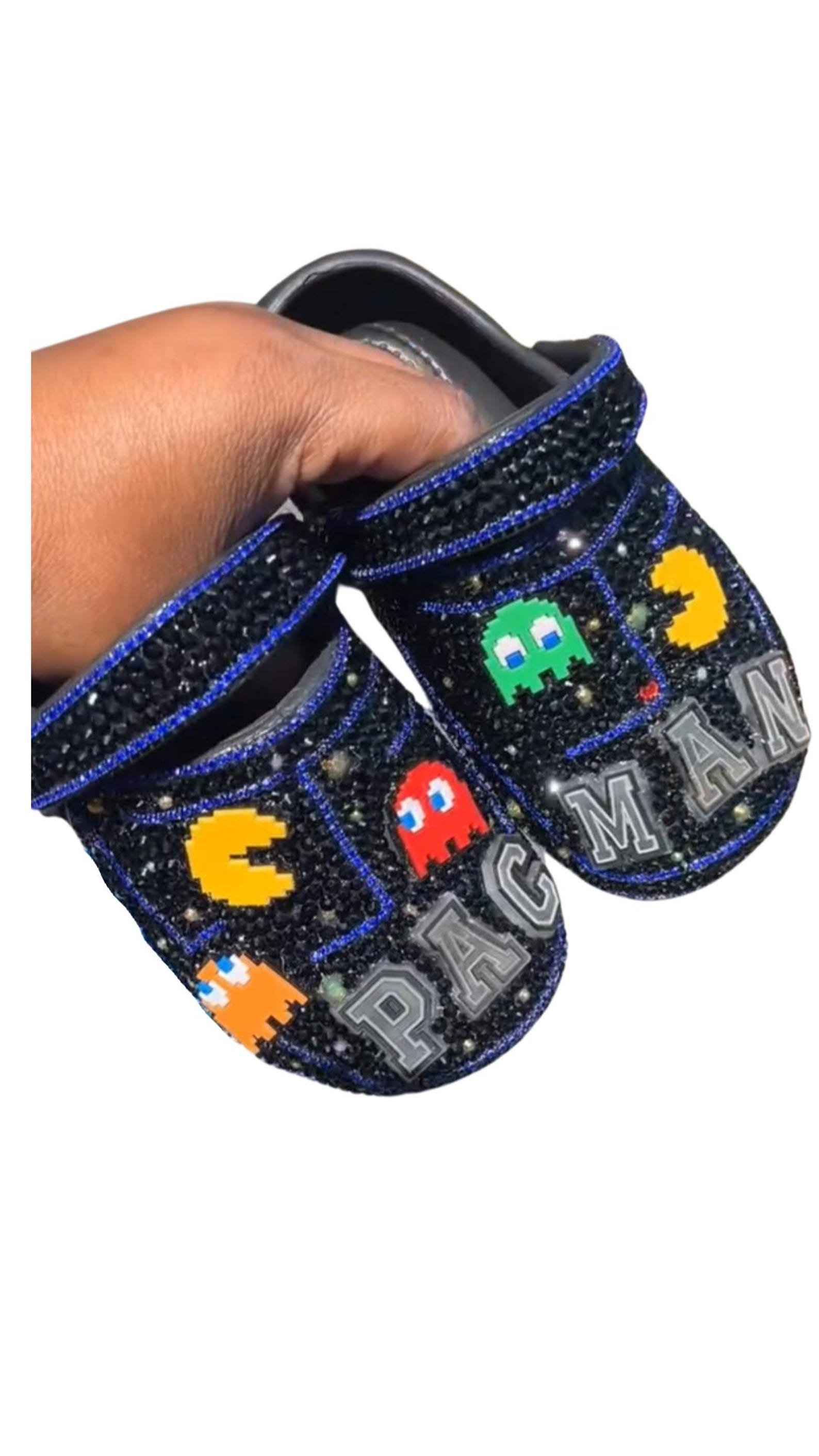 PAC-MAN Customized Crocs - Etsy