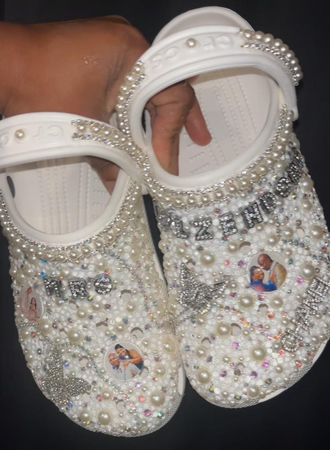 Weding Crocs Wedding Custom Crocs - Etsy