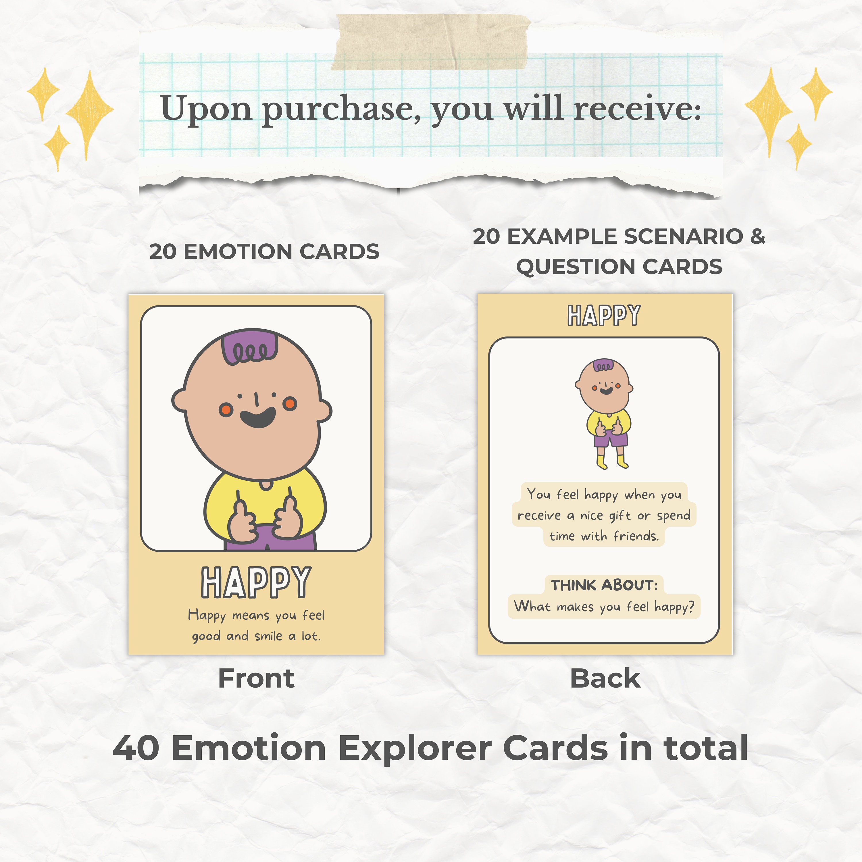 Learning Resources Spielkarten „Gefühle Zeigen“ – 100 Karten Für Sozio-emotionales Lernen, Für Kinder Ab 3 Jahren, Mehrsprachig