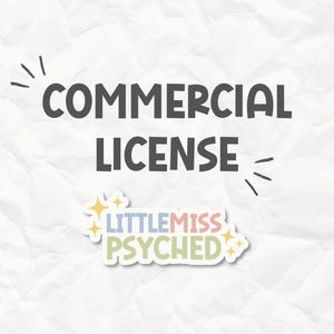 Commerciële licentie voor één product // Toestemming om te delen met klanten // Toestemming om meer dan 1000 keer opnieuw af te drukken // Geen doorverkoop