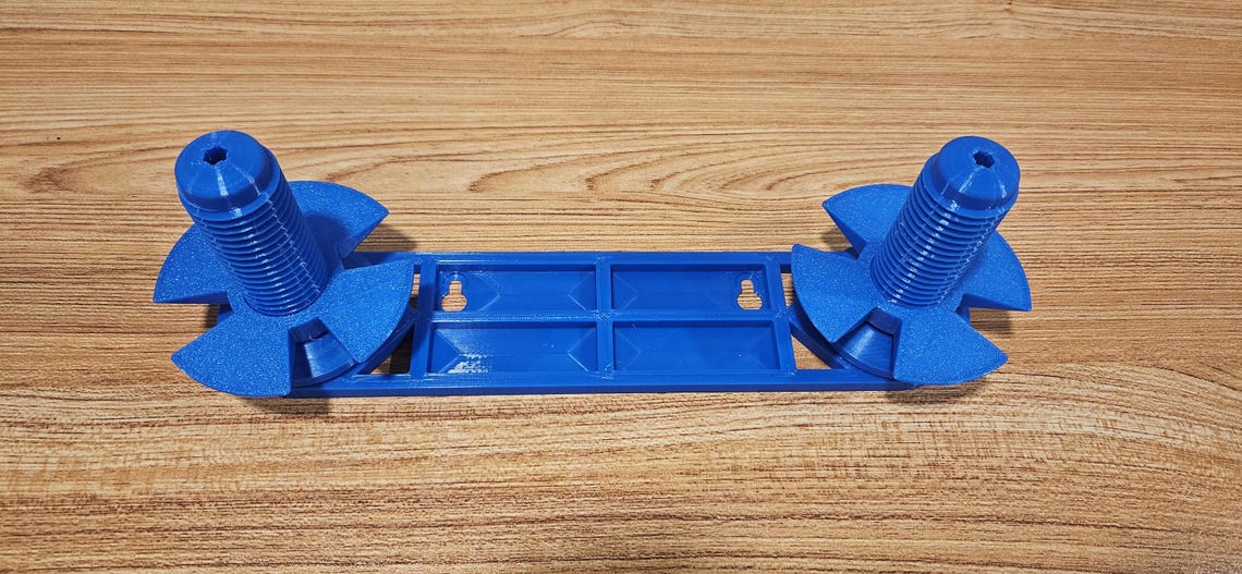 3D-printed 3D printer hand or screwgun powered filament spool rewinder