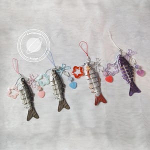 Fisch Schlüsselanhänger / Fisch Schlüsselanhänger / Perlen Schmuck / Fisch Schlüsselanhänger / Geschenk für sie / Handgemacht