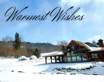 Warmest Wishes Postcard - Digital Download