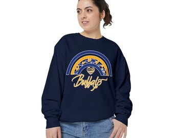 Buffalo Hockey Unisex Garment-Dyed Sweatshirt