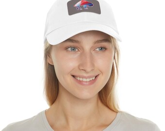 Buffalo Football Hat with Leather Patch