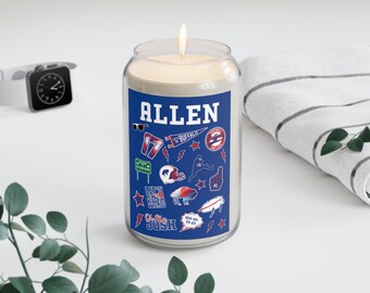 Josh Allen | Buffalo Football | Scented Candle, 13.75oz