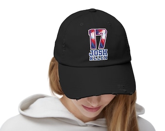 Josh Allen | Buffalo Football | Unisex Distressed Cap