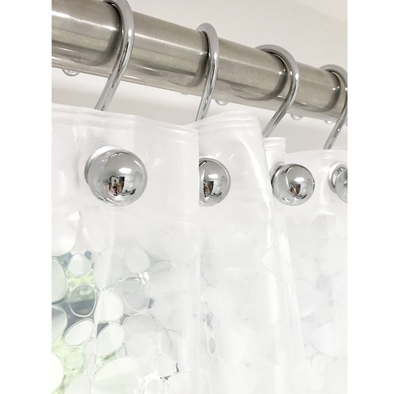 Stainless Steel Shower Curtain Hooks, Metal Shower Curtain Rings,shower