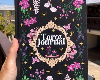 Diario y guía del Tarot Floral Witchy: Tapa dura o rústica