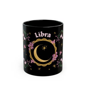 Libra Zodiac Moon Witch Mug