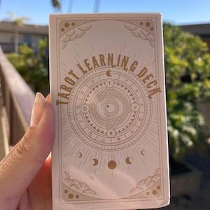 Aprender las cartas del tarot / baraja de tarot para principiantes / aprender a leer el tarot