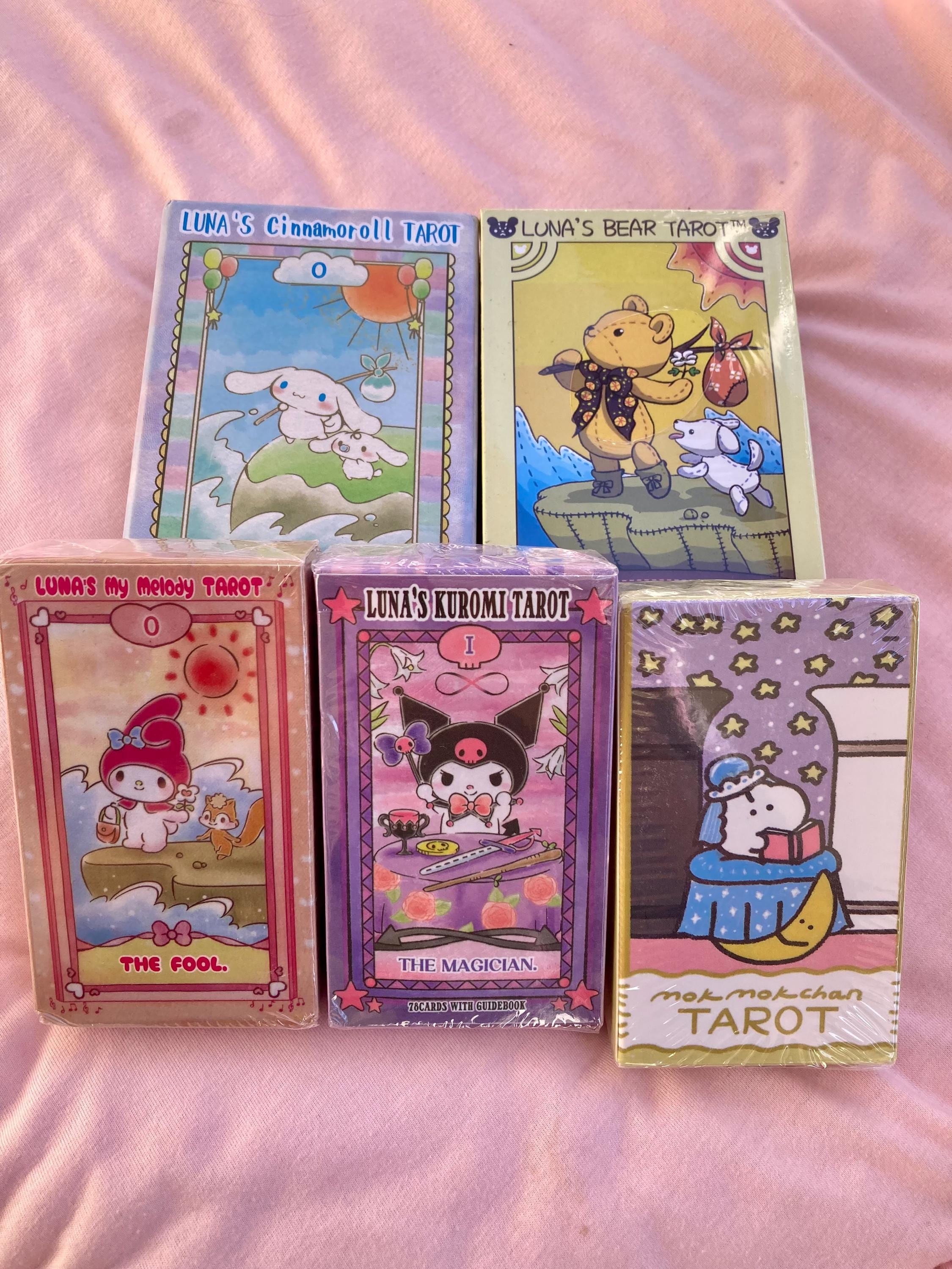 Kawaii Character Tarot: Kuromi, Cinnamoroll, My Melody - Etsy