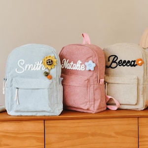 Sacs à dos personnalisés pour enfants, cartables pour tout-petits, cartables pour enfants d'âge préscolaire, sacs à dos pour enfants avec noms, sacs à dos pour enfants pour garçons et filles