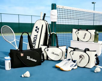 Personalized Badminton Backpack, Oxford Cloth Sports Bag, Team Athlete Gift - (Badminton bag only, does not include badminton rackets, etc)