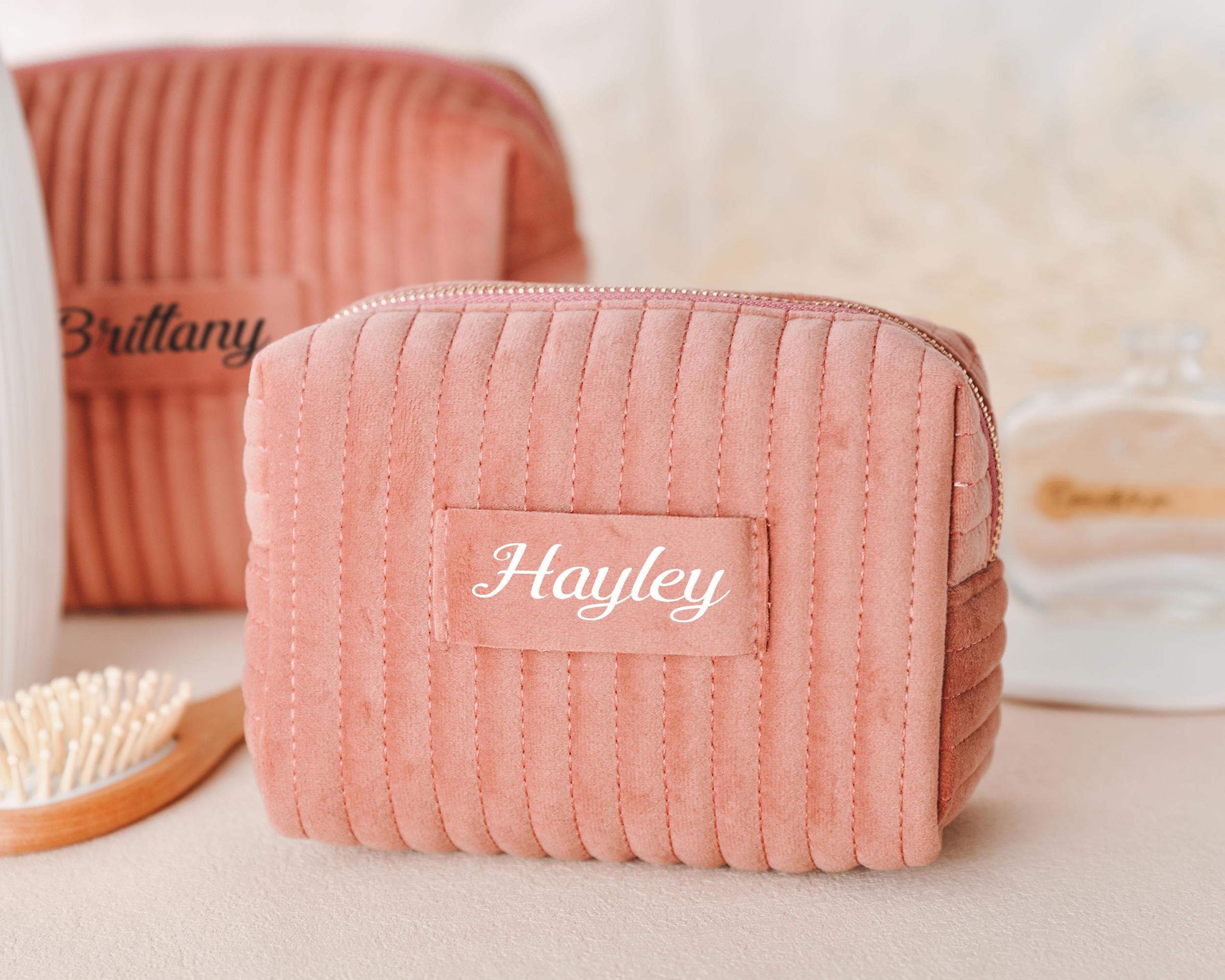 Personalized Travel Toiletry Bag Bridesmaids Gifts, Bridesmaid Makeup Bag, Bridesmaid Proposal, Party Gifts