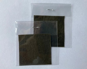 Barbour Wax Patch x 2 (7x7cm) *Olive Green*