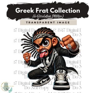 Promenade Fraternité Chibi Guy | Fraternité Hommes PNG | Costume noir et blanc | Clipart hommes noirs | Hommes en costume | Hommes d'affaires | Mode Homme PNG