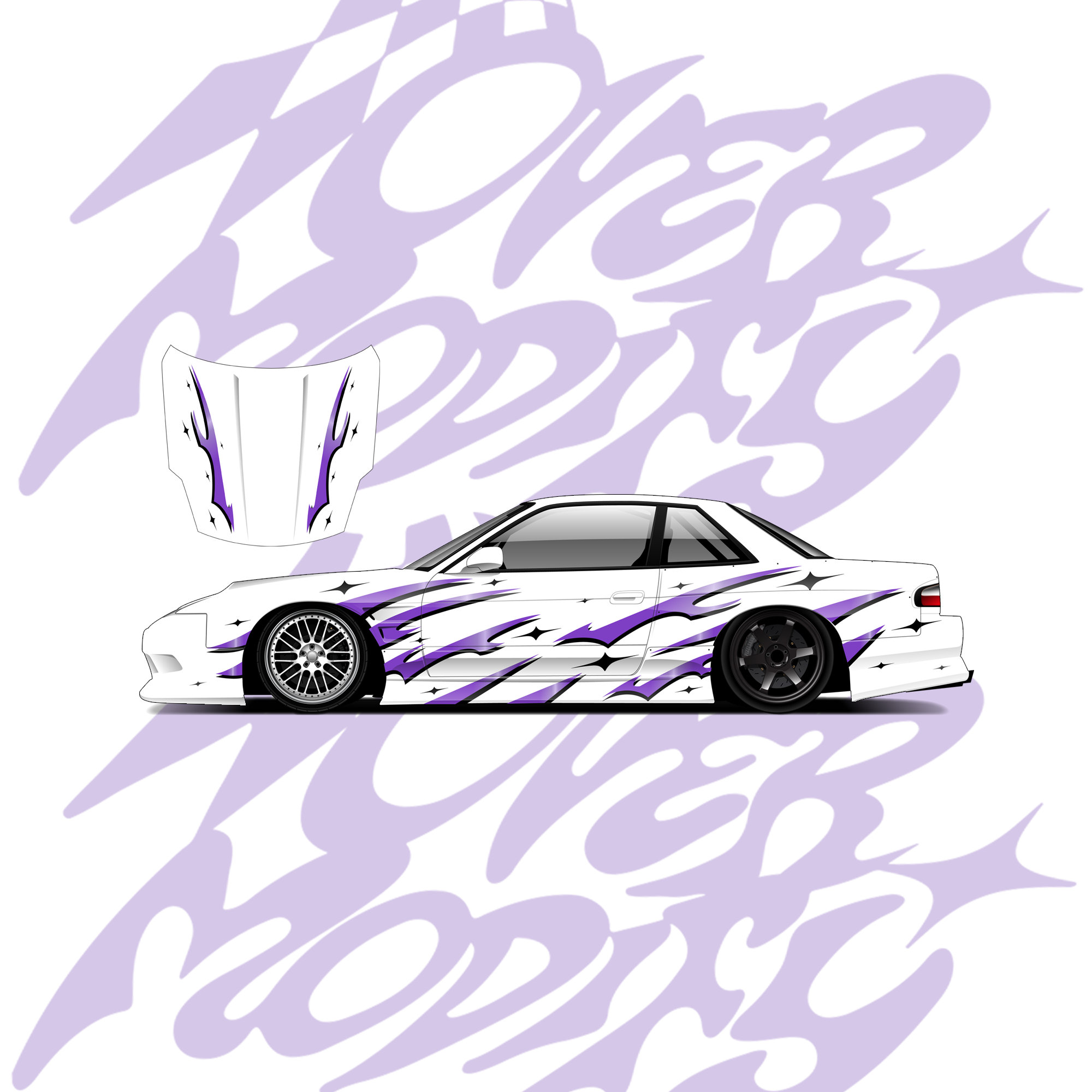 Jdm Livery Car Sticker 