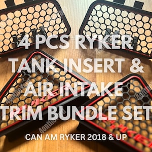 Ryker Tankdeckel und Lufteinlass-Bundle-Set Can am Zubehör