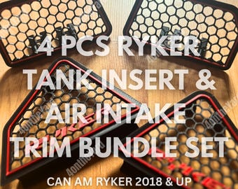 Conjunto de cubiertas de tanque de combustible y entrada de aire Ryker, accesorios Can-Am