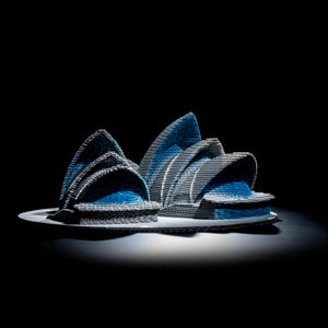Puzzle 3D Opéra de Sydney en kit à monter soi-même - Construisez un superbe modèle en carton, casse-tête d'architecture écologique, décoration d'intérieur unique, cadeau d'anniversaire