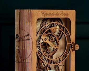 DIY機械式木製時計のプラン：振り子歯車時計の設計図 - Etsy 日本