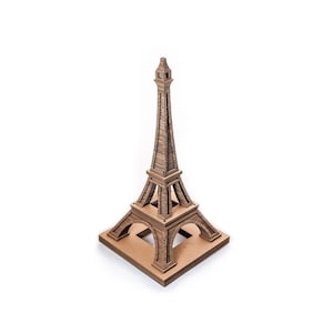 Kit puzzle 3D Tour Eiffel - Maquette en carton à faire soi-même pour adolescents et adultes - Projet d'architecture STEM pour artisans - Cadeau pour la famille
