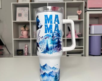 Bicchiere con manico, per la festa della mamma, da figlia