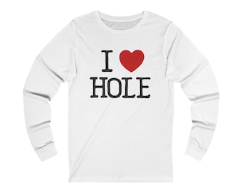 Chemise à manches longues I Heart Hole Dorohedoro, cadeau anime manga