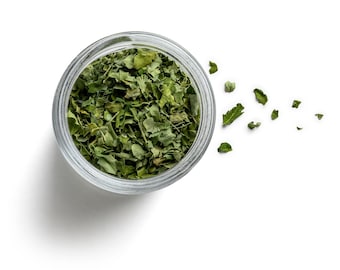 Dried Moringa Leaves for Tea, Infusion, Bath & Craft Use