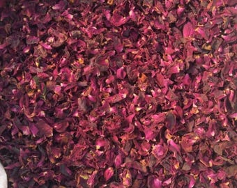 Dried Rose Petals & Powder | Tea, Face Pack, Hair Care, Skincare Use