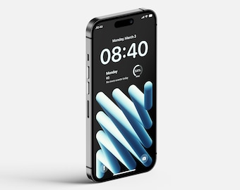 Minimalist iPhone Wallpaper | Abstract Design (Digital Download)